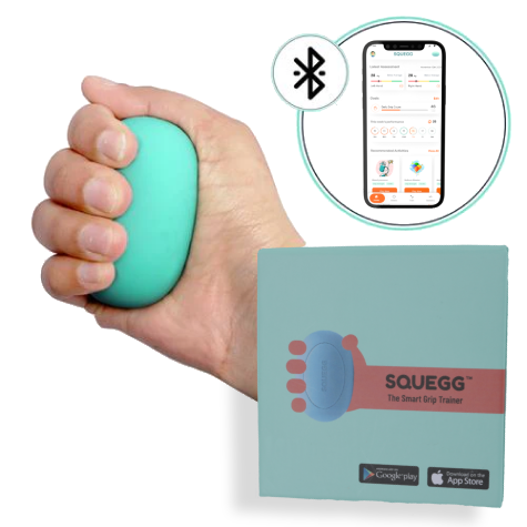 Squegg – Digital Hand Grip/ Pinch Strengthener